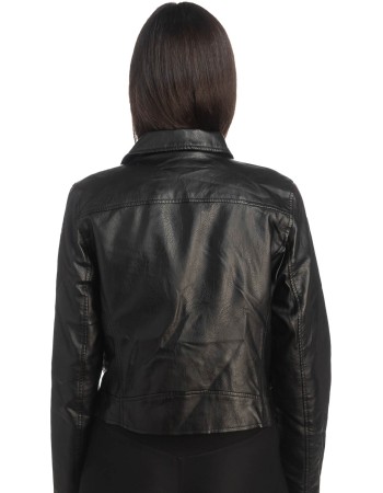 Δερμάτινο γυναικείο μπουφάν - K271