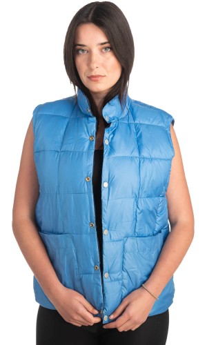 Γυναικείο Επώνυμο Μπουφάν Γιλέκο - K284