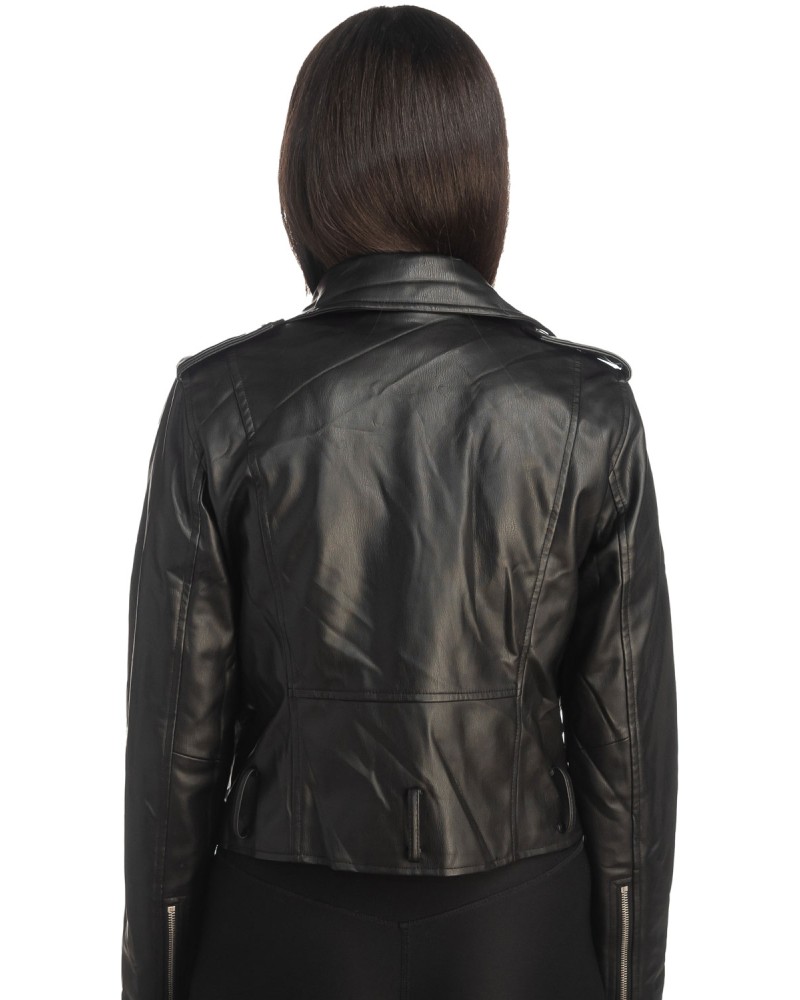 Δερμάτινο γυναικείο μπουφάν - K321