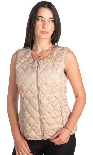 Γυναικείο Επώνυμο Μπουφάν Γιλέκο - K332
