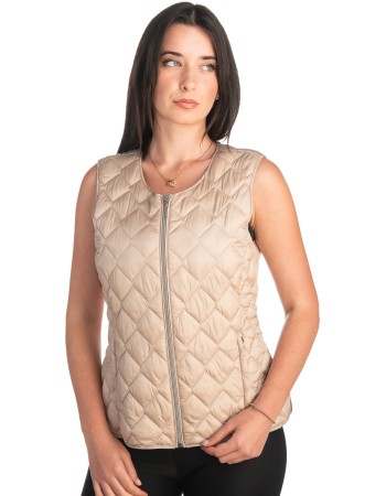 Γυναικείο Επώνυμο Μπουφάν Γιλέκο - K332