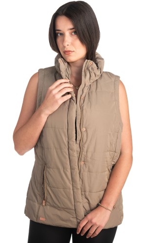 Γυναικείο Επώνυμο Μπουφάν Γιλέκο - K333