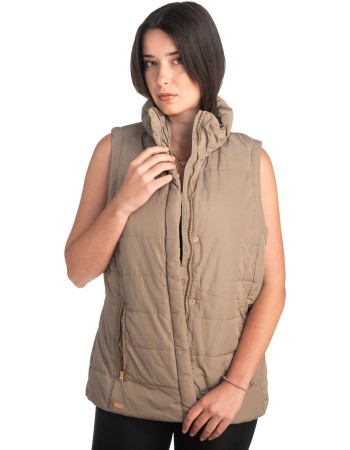 Γυναικείο Επώνυμο Μπουφάν Γιλέκο - K333