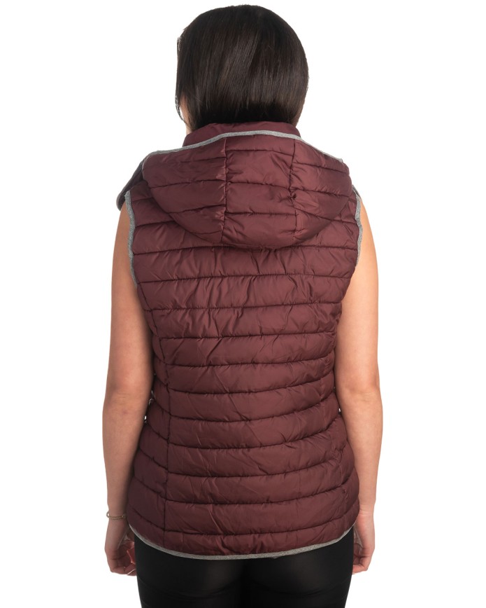 Γυναικείο Επώνυμο Μπουφάν Γιλέκο - K337