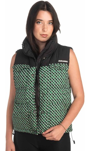 Γυναικείο Επώνυμο Μπουφάν Γιλέκο - K338