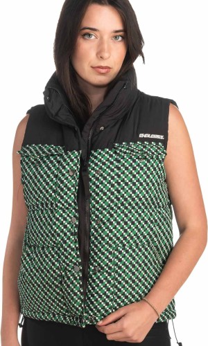 Γυναικείο Επώνυμο Μπουφάν Γιλέκο - K338