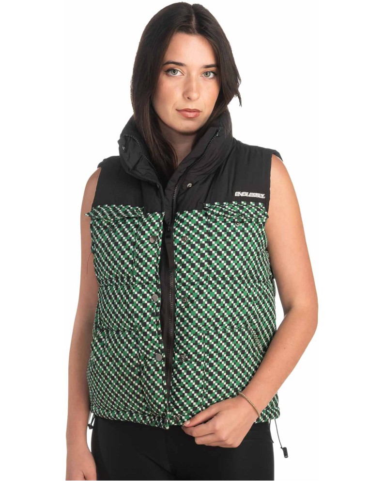 Γυναικείο Επώνυμο Μπουφάν Γιλέκο - K338