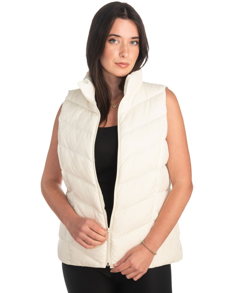 Γυναικείο Επώνυμο Μπουφάν Γιλέκο - K340