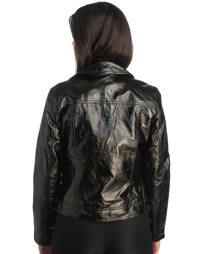 Δερμάτινο γυναικείο μπουφάν - K344