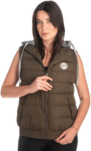 Γυναικείο Επώνυμο Μπουφάν Γιλέκο - K354
