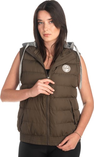 Γυναικείο Επώνυμο Μπουφάν Γιλέκο - K354