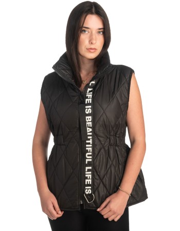 Γυναικείο Επώνυμο Μπουφάν Γιλέκο - K375