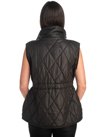 Γυναικείο Επώνυμο Μπουφάν Γιλέκο - K375