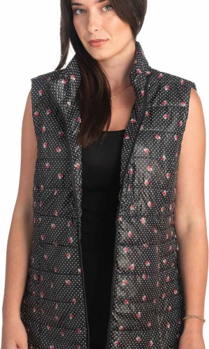 Γυναικείο Επώνυμο Μπουφάν Γιλέκο - K395