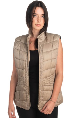 Γυναικείο Επώνυμο Μπουφάν Γιλέκο - K408