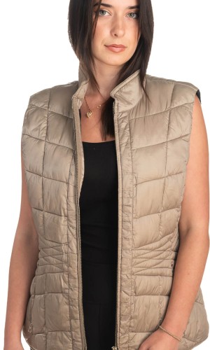 Γυναικείο Επώνυμο Μπουφάν Γιλέκο - K408