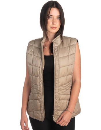 Γυναικείο Επώνυμο Μπουφάν Γιλέκο - K408