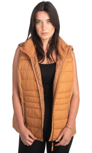 Γυναικείο Επώνυμο Μπουφάν Γιλέκο - K428