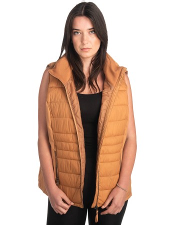 Γυναικείο Επώνυμο Μπουφάν Γιλέκο - K428