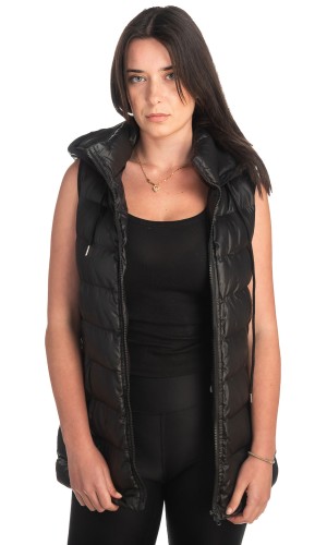 Γυναικείο Επώνυμο Μπουφάν Γιλέκο - K443