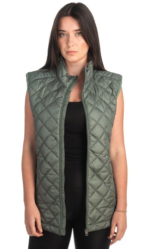 Γυναικείο Επώνυμο Μπουφάν Γιλέκο - K448