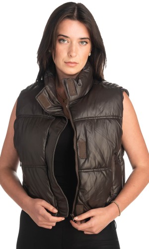 Γυναικείο Επώνυμο Μπουφάν Γιλέκο - K457