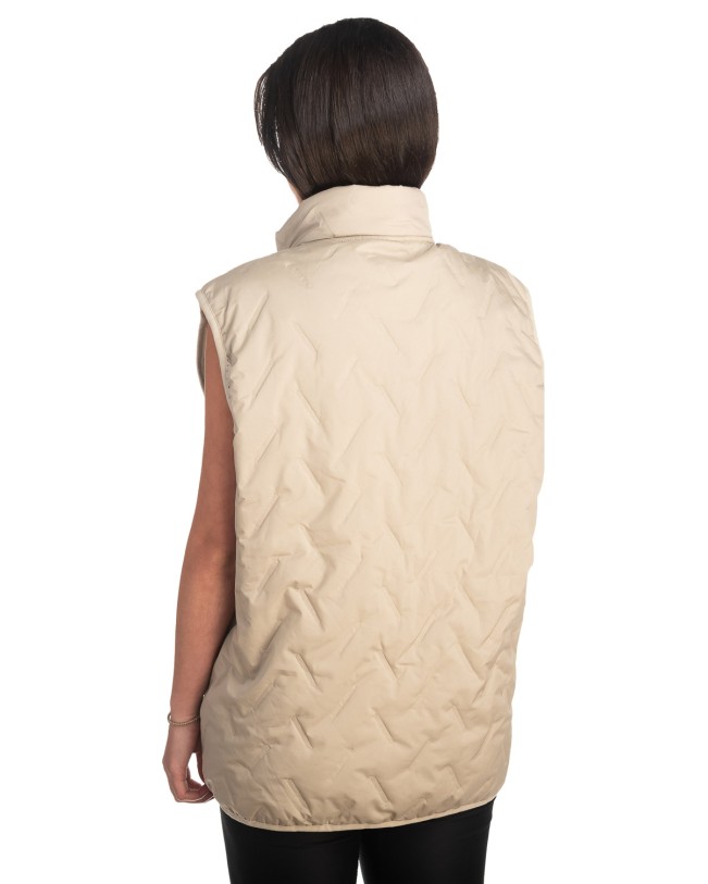 Γυναικείο Επώνυμο Μπουφάν Γιλέκο - K458