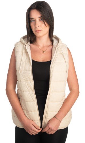 Γυναικείο Επώνυμο Μπουφάν Γιλέκο - K464