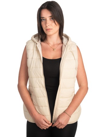 Γυναικείο Επώνυμο Μπουφάν Γιλέκο - K464