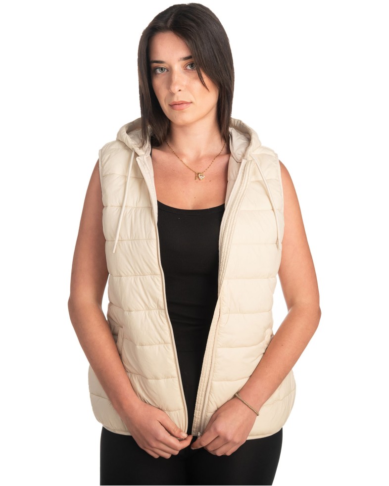 Γυναικείο Επώνυμο Μπουφάν Γιλέκο - K464