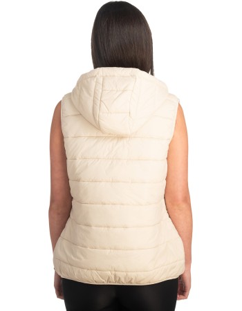 Γυναικείο Επώνυμο Μπουφάν Γιλέκο - K464