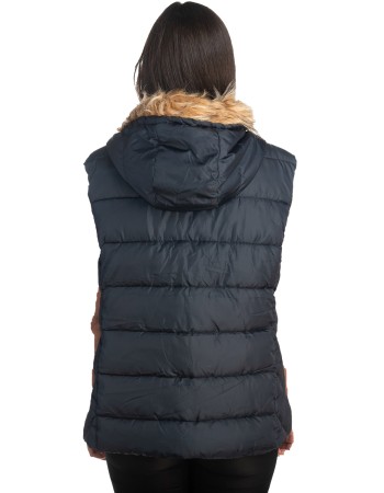 Γυναικείο Επώνυμο Μπουφάν Γιλέκο - K471