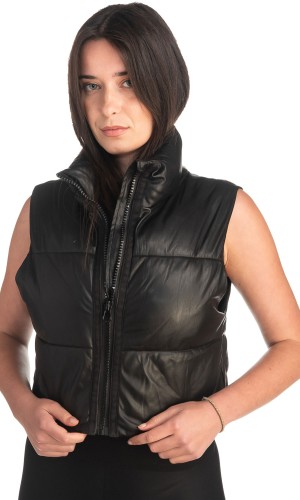 Γυναικείο Επώνυμο Μπουφάν Γιλέκο - K564