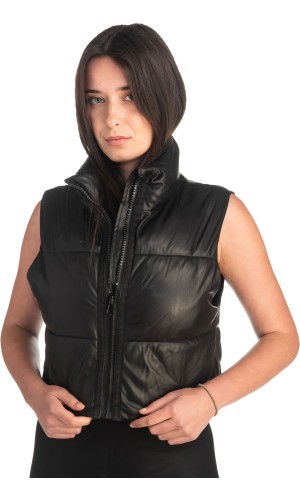 Γυναικείο Επώνυμο Μπουφάν Γιλέκο - K564