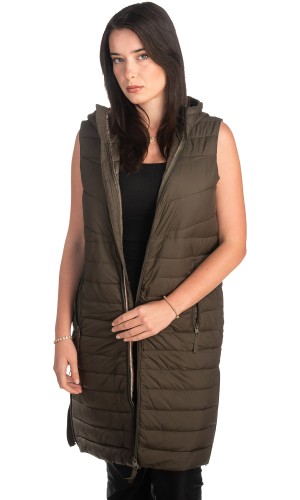 Γυναικείο Επώνυμο Μπουφάν Γιλέκο - K620