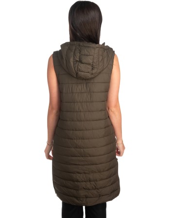 Γυναικείο Επώνυμο Μπουφάν Γιλέκο - K620