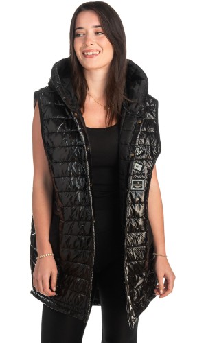 Γυναικείο Επώνυμο Μπουφάν Γιλέκο - K627