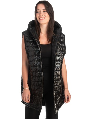 Γυναικείο Επώνυμο Μπουφάν Γιλέκο - K627