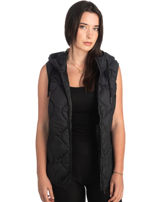 Γυναικείο Επώνυμο Μπουφάν Γιλέκο - K705