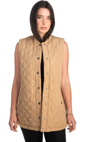 Γυναικείο Επώνυμο Μπουφάν Γιλέκο - K736