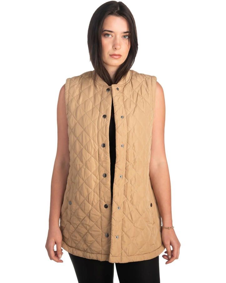 Γυναικείο Επώνυμο Μπουφάν Γιλέκο - K736