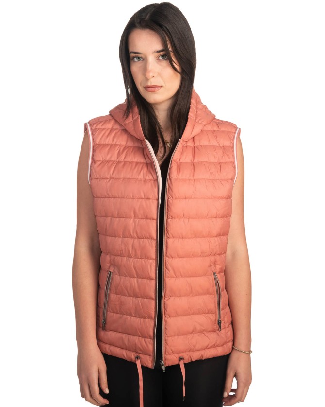 Γυναικείο Επώνυμο Μπουφάν Γιλέκο - K762