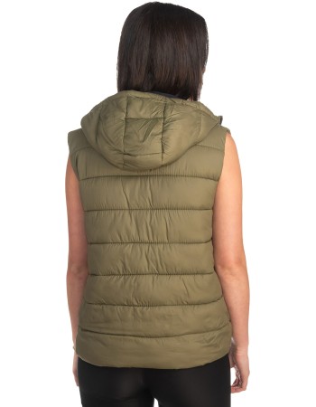 Γυναικείο Επώνυμο Μπουφάν Γιλέκο - K779