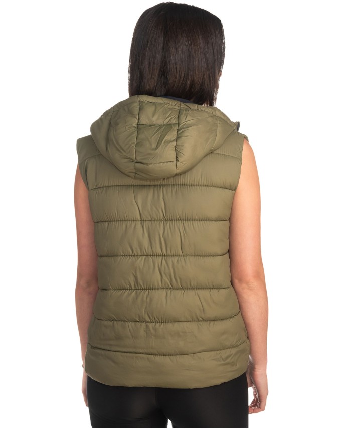 Γυναικείο Επώνυμο Μπουφάν Γιλέκο - K779