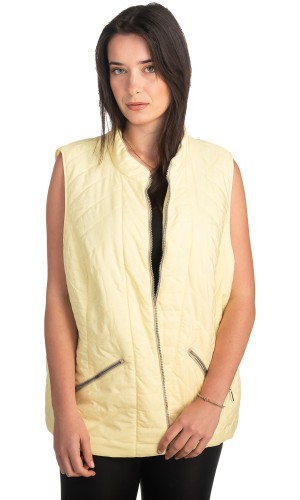 Γυναικείο Επώνυμο Μπουφάν Γιλέκο - K781