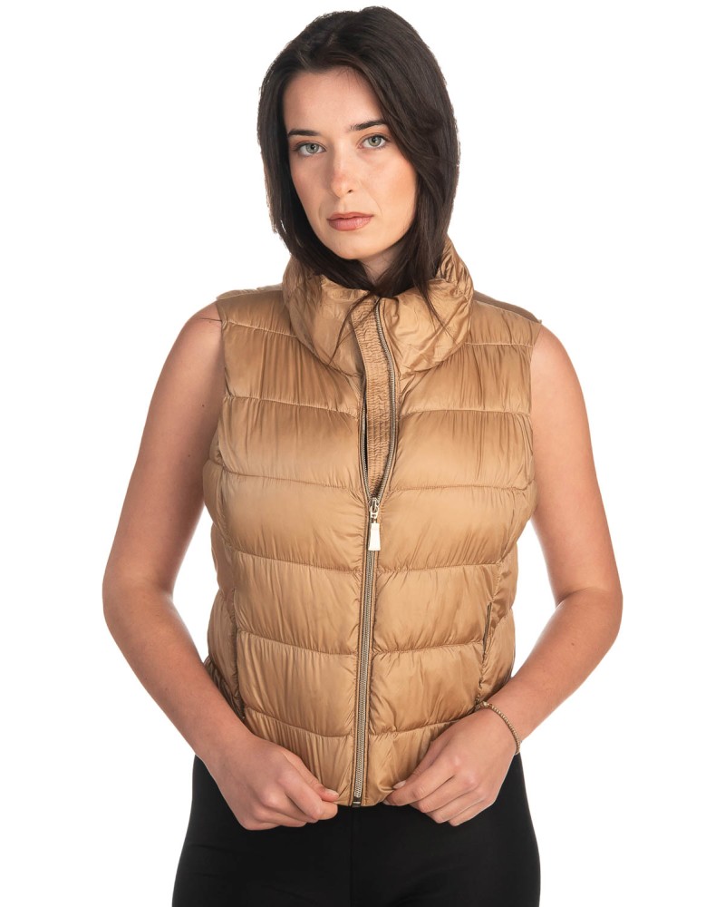 Γυναικείο Επώνυμο Μπουφάν Γιλέκο - K789