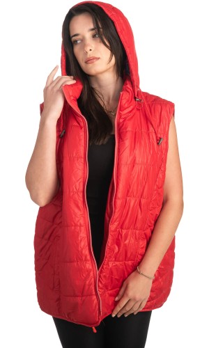 Γυναικείο Επώνυμο Μπουφάν Γιλέκο - K794