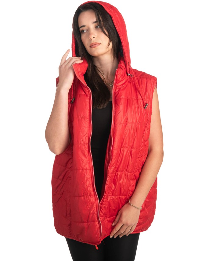 Γυναικείο Επώνυμο Μπουφάν Γιλέκο - K794