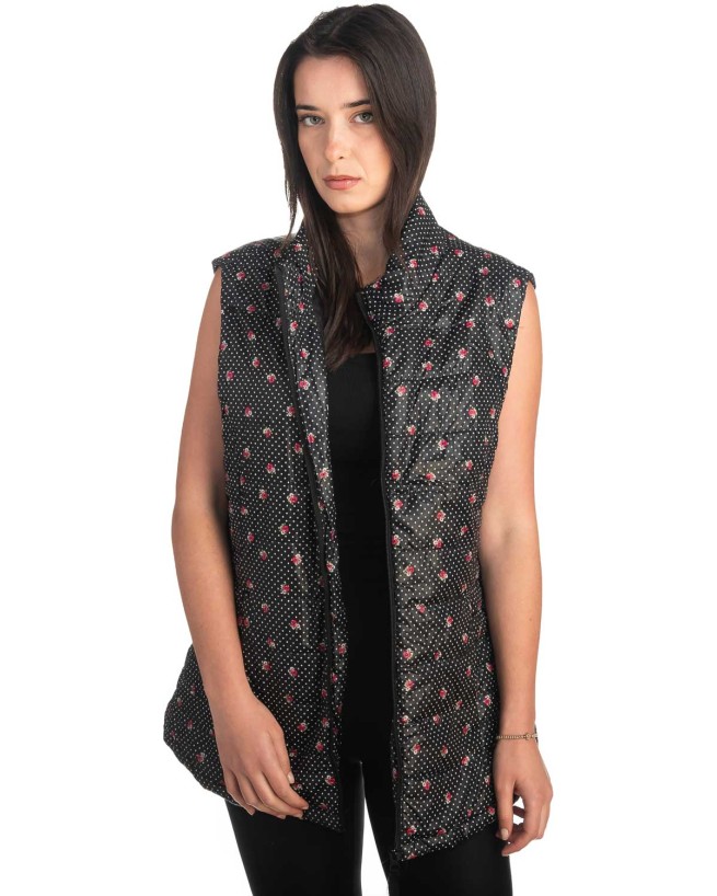 Γυναικείο Επώνυμο Μπουφάν Γιλέκο - K806