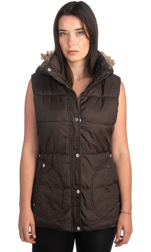 Γυναικείο Επώνυμο Μπουφάν Γιλέκο - K819